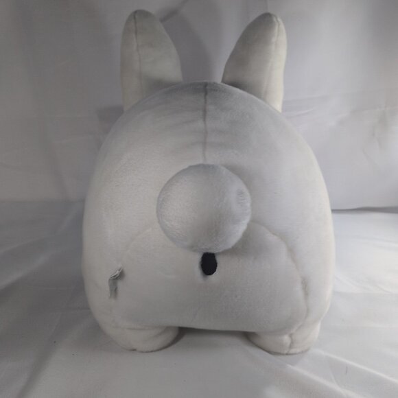 RARE 24" Happy Labbit Frank Kozik x KidRobot Rabbit Bunny Mustache Plush White - Picture 5 of 14